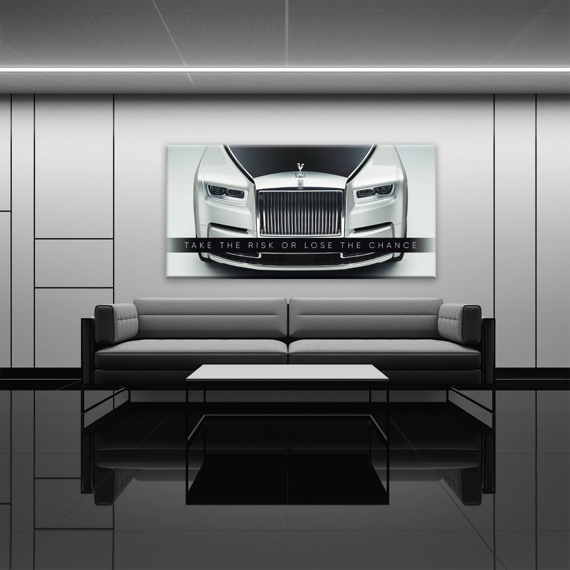 Rolls-Royce Wall Art | Luxury Car Wall Decor Canvas Print Cars
