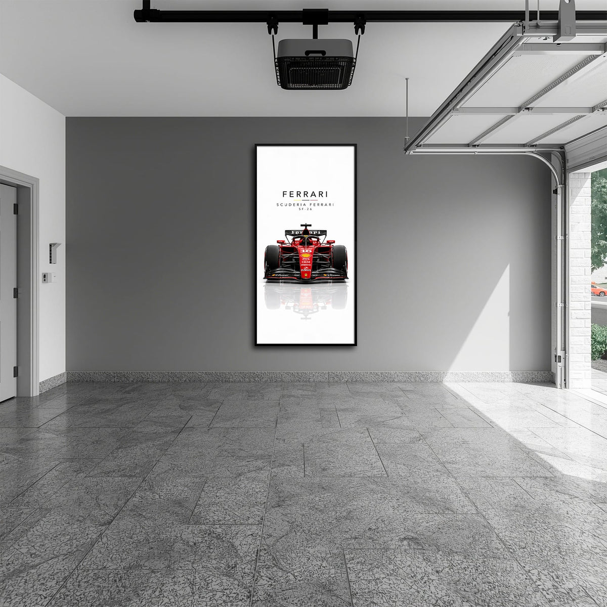 Scuderia Ferrari SF-26 Wall Art | Formula 1 Decor Cars