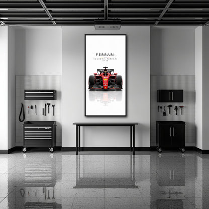 Scuderia Ferrari SF-26 Wall Art | Formula 1 Decor Cars