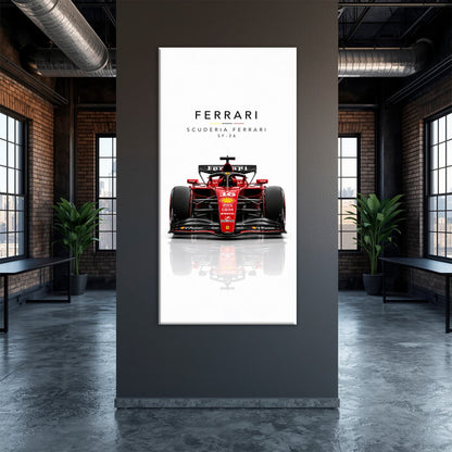 Scuderia Ferrari SF-26 Wall Art | Formula 1 Decor Cars