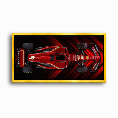 Scuderia Masterpiece Ferrari F1 Wall Art | Garage Decor Cars