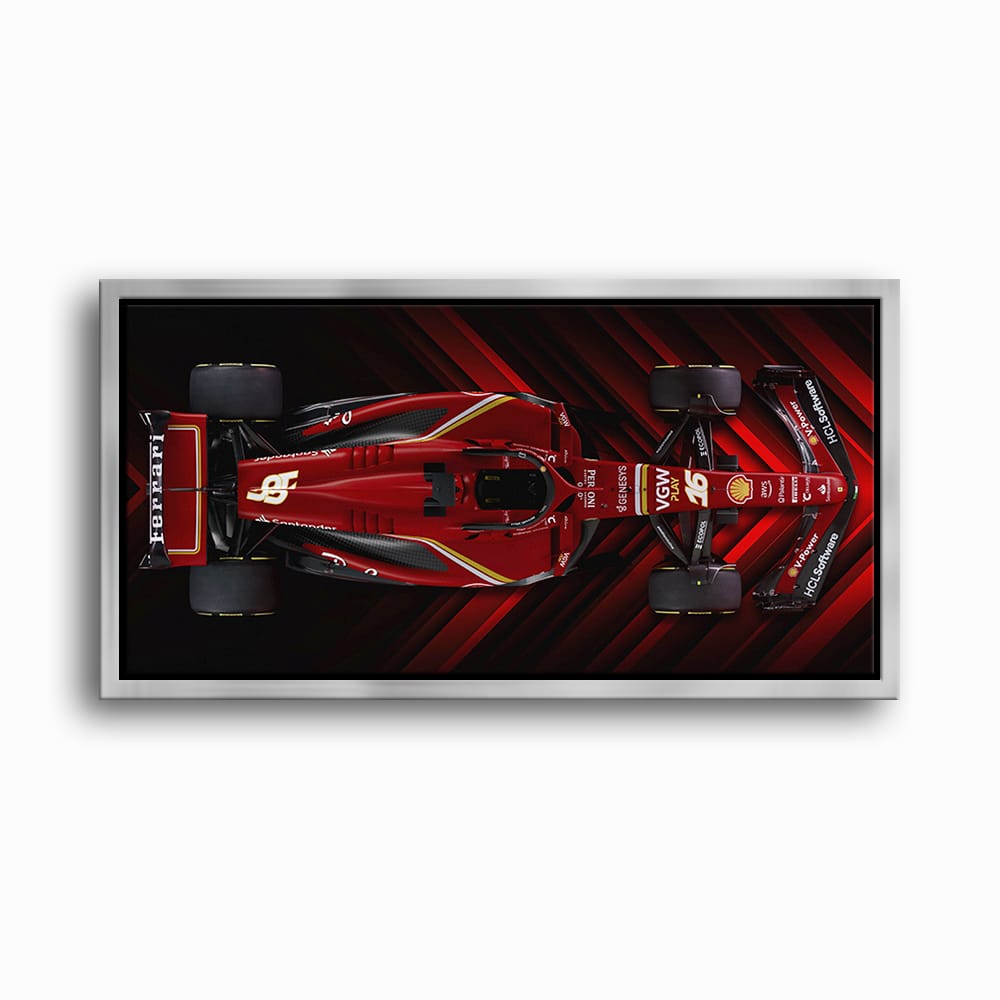 Scuderia Masterpiece Ferrari F1 Wall Art | Garage Decor Cars
