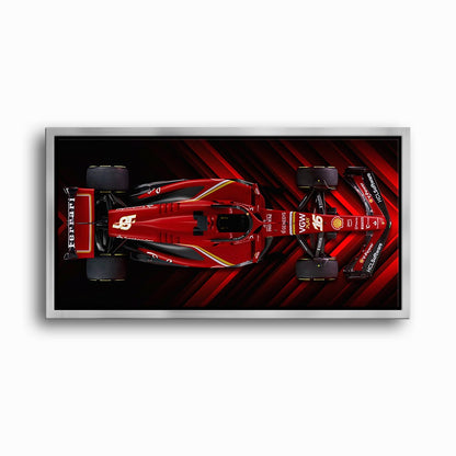 Scuderia Masterpiece Ferrari F1 Wall Art | Garage Decor Cars