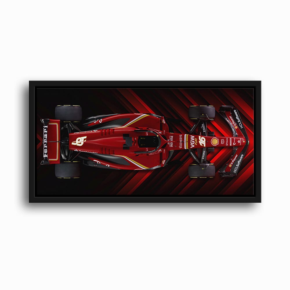 Scuderia Masterpiece Ferrari F1 Wall Art | Garage Decor Cars