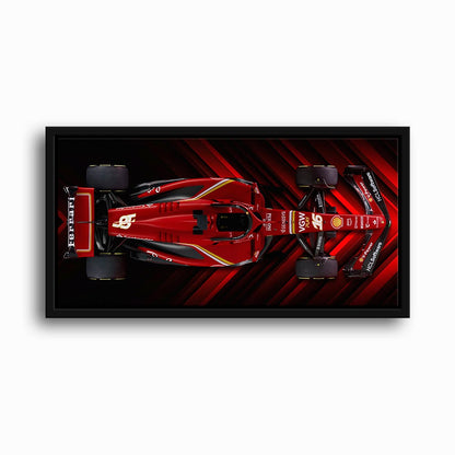 Scuderia Masterpiece Ferrari F1 Wall Art | Garage Decor Cars