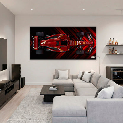 Scuderia Masterpiece Ferrari F1 Wall Art | Garage Decor Cars