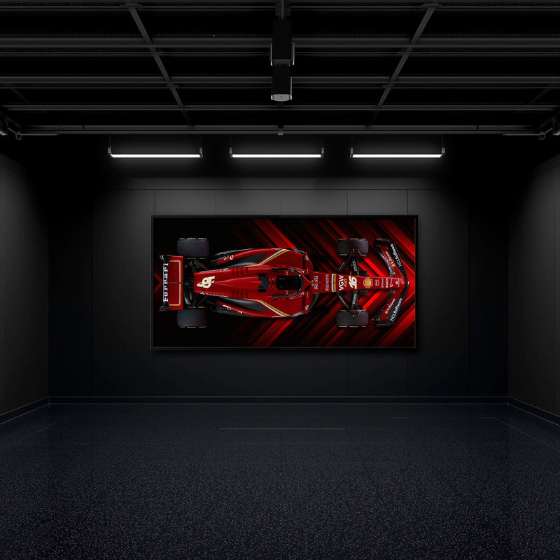 Scuderia Masterpiece Ferrari F1 Wall Art | Garage Decor Cars