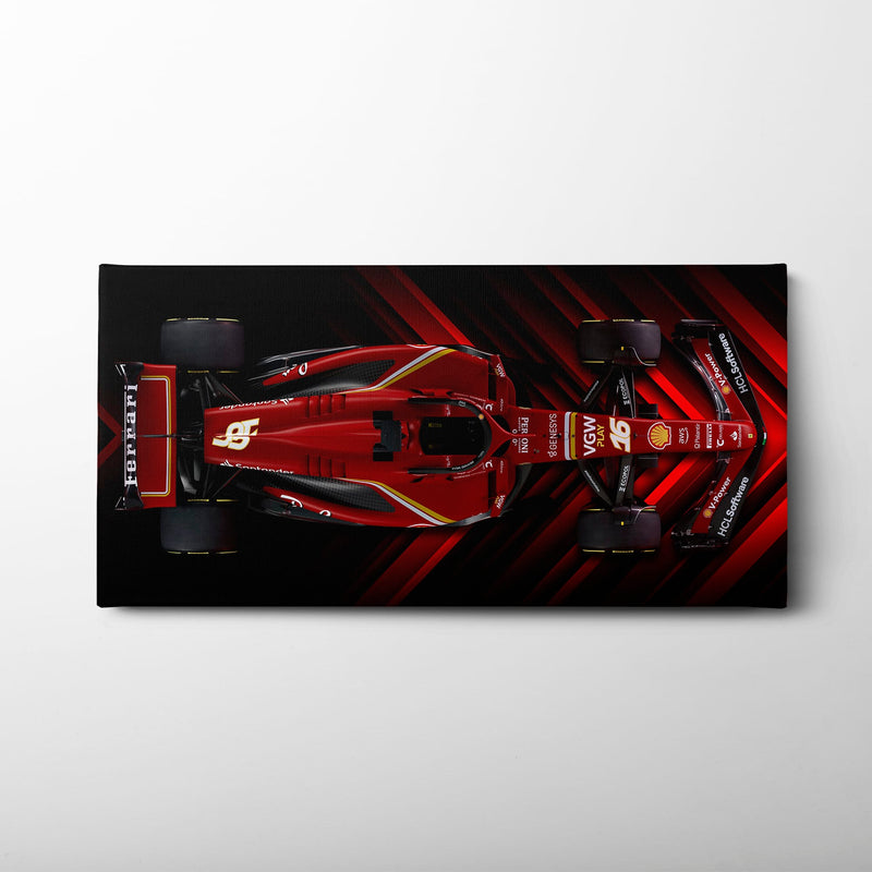Scuderia Masterpiece Ferrari F1 Wall Art | Garage Decor Cars