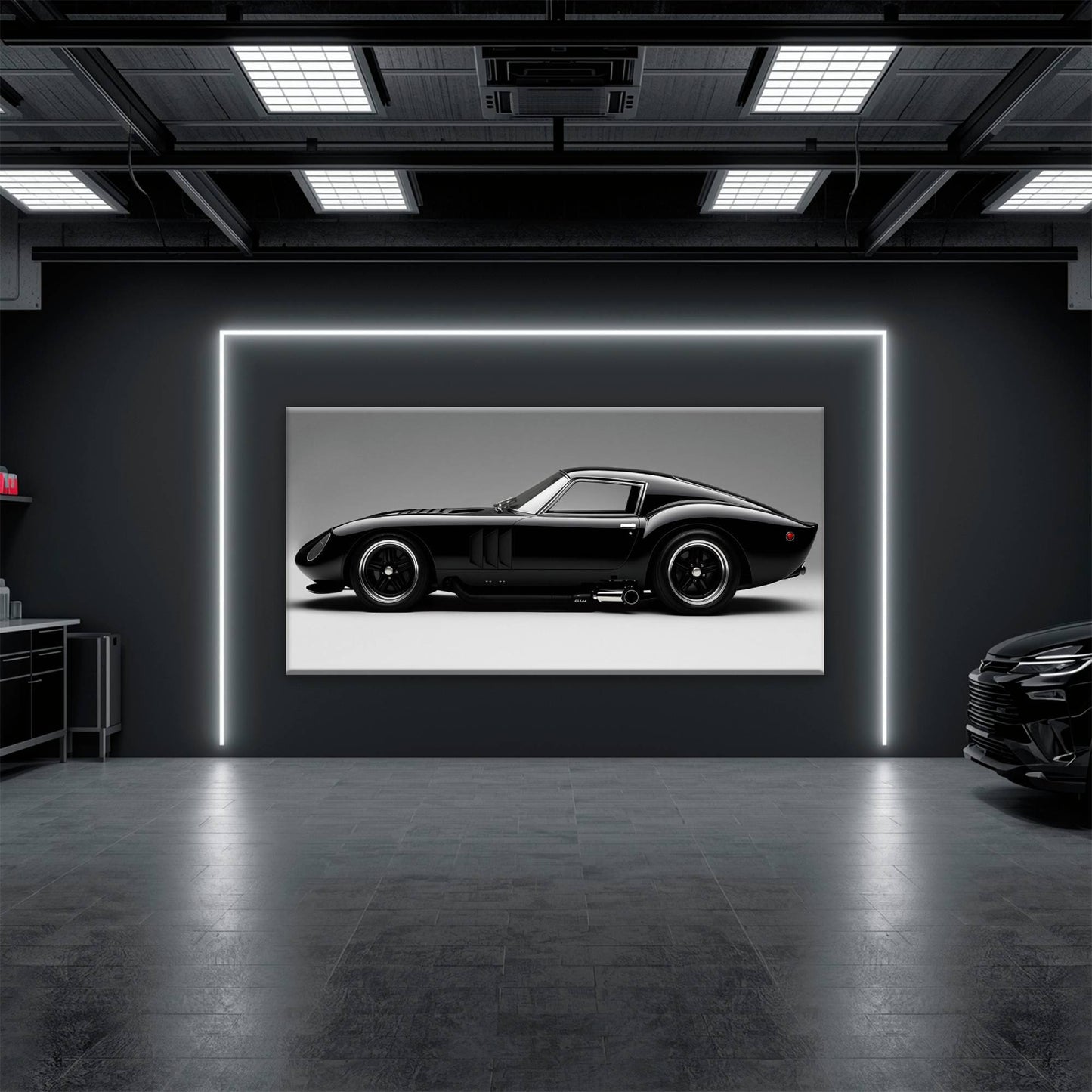 Shelby Cobra Daytona Coupe Wall Art Print Cars