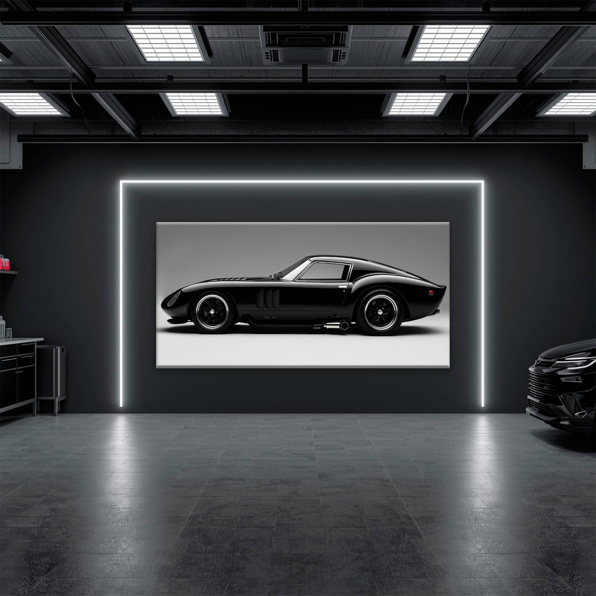 Shelby Cobra Daytona Coupe Wall Art Print Cars