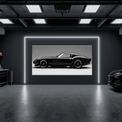 Shelby Cobra Daytona Coupe Wall Art Print Cars