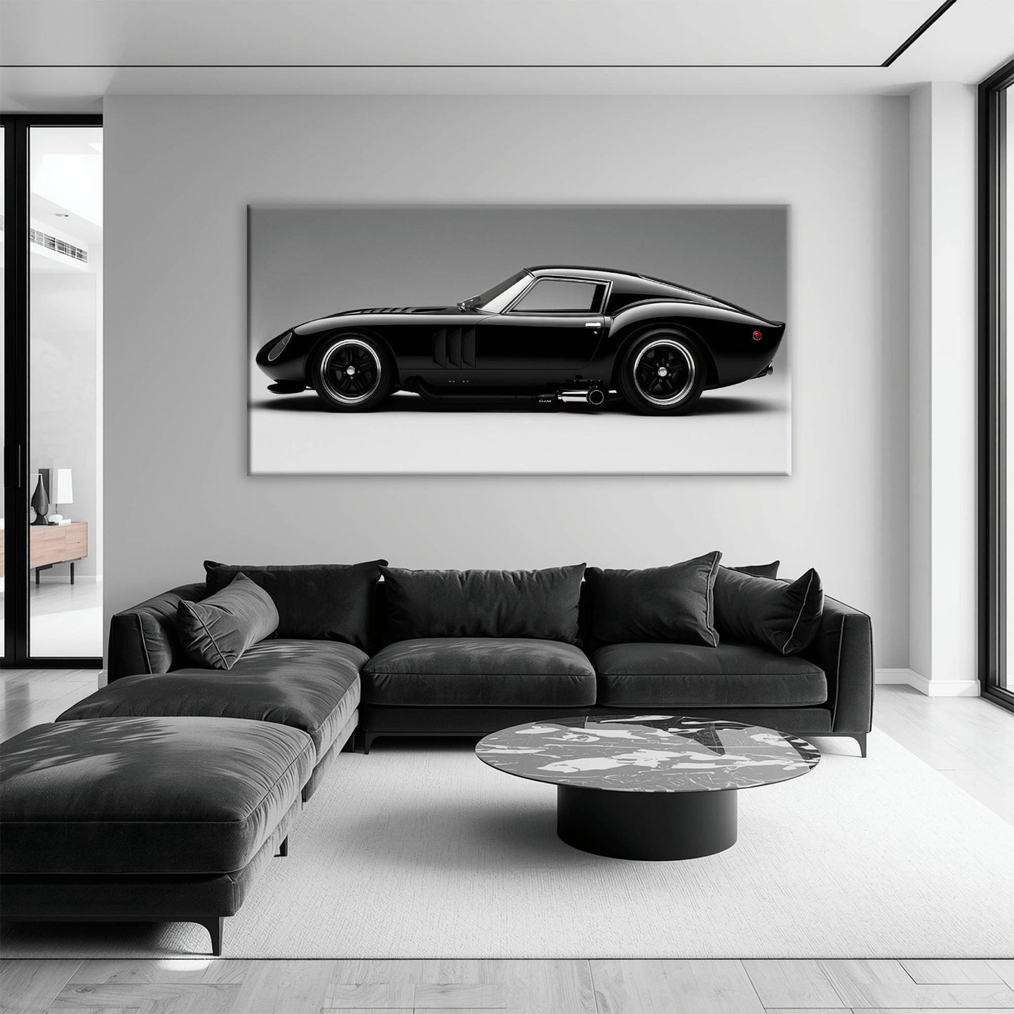Shelby Cobra Daytona Coupe Wall Art Print Cars