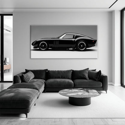 Shelby Cobra Daytona Coupe Wall Art Print Cars