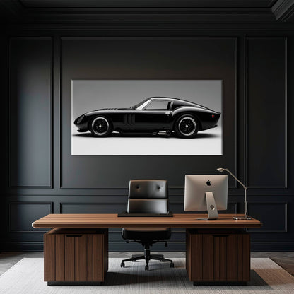 Shelby Cobra Daytona Coupe Wall Art Print Cars