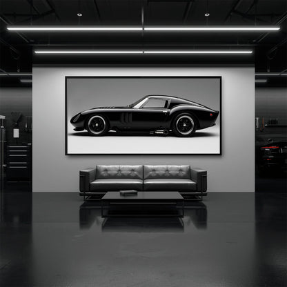 Shelby Cobra Daytona Coupe Wall Art Print Cars