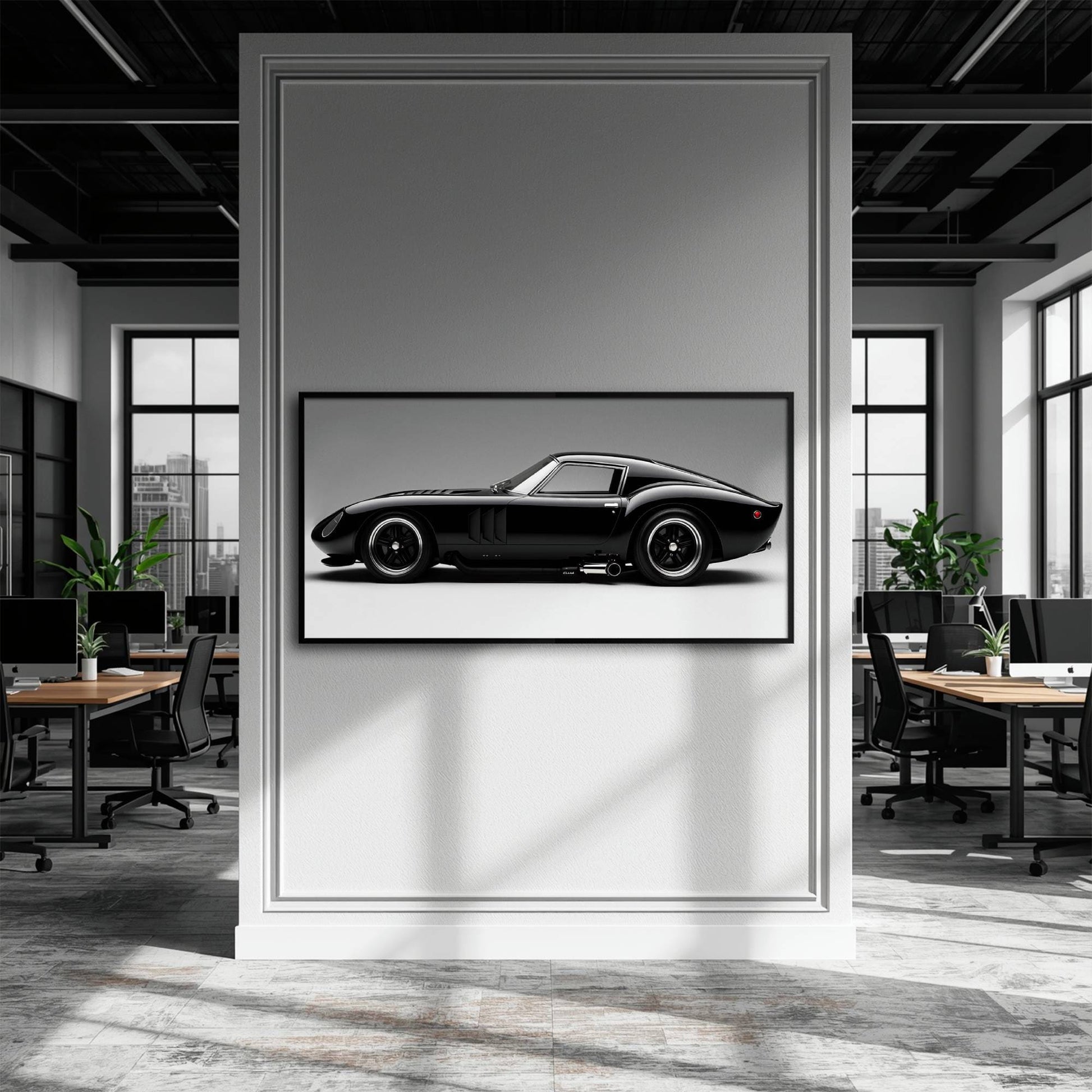 Shelby Cobra Daytona Coupe Wall Art Print Cars