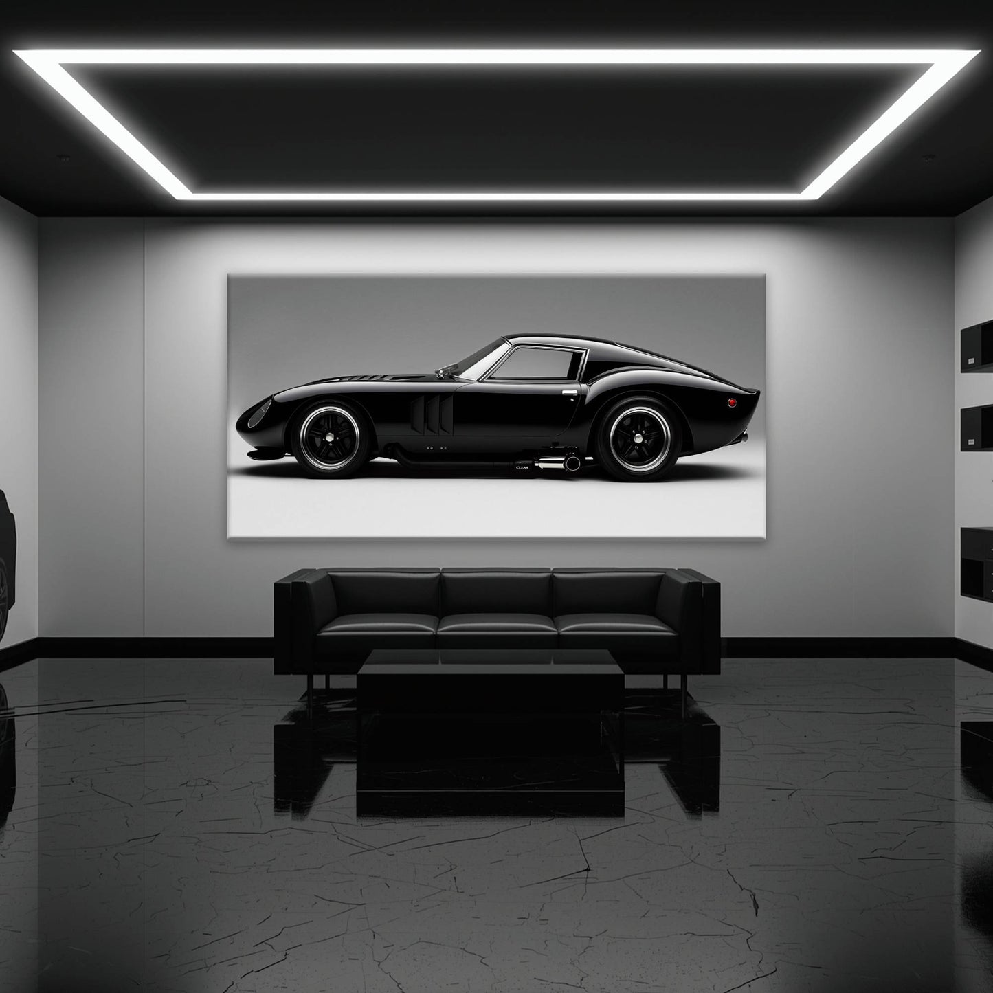Shelby Cobra Daytona Coupe Wall Art Print Cars