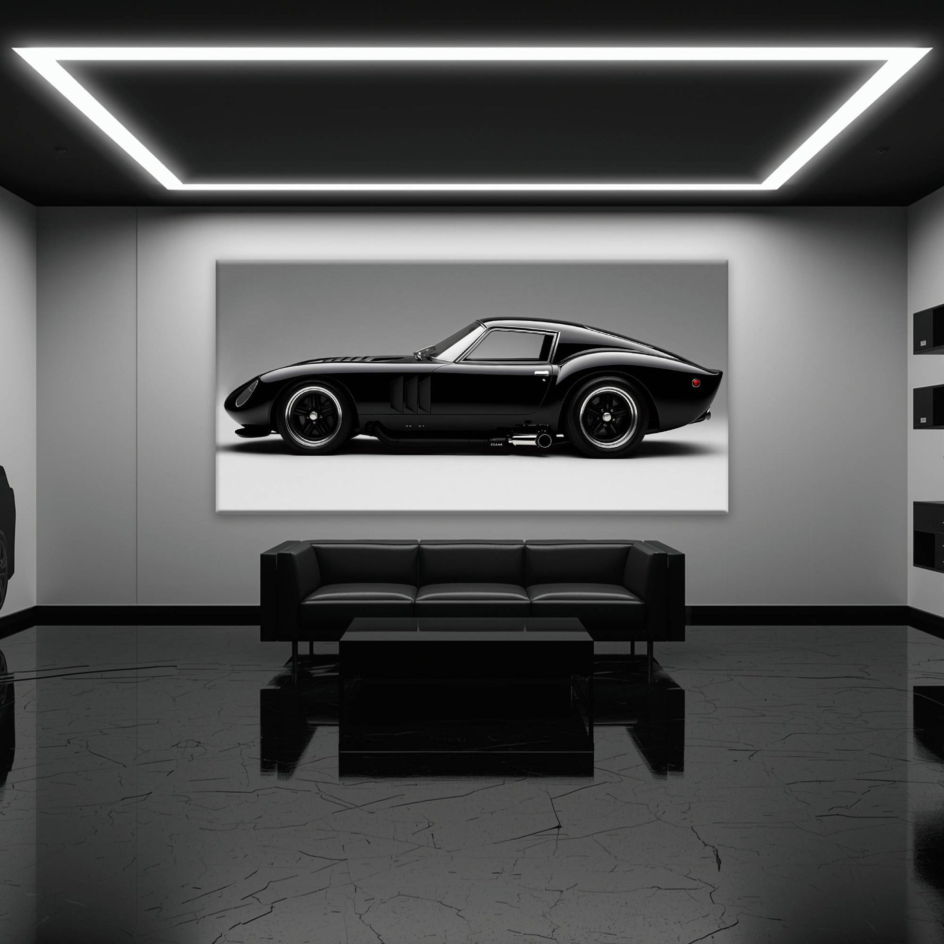 Shelby Cobra Daytona Coupe Wall Art Print Cars