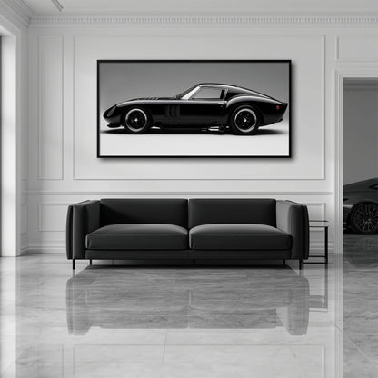 Shelby Cobra Daytona Coupe Wall Art Print Cars