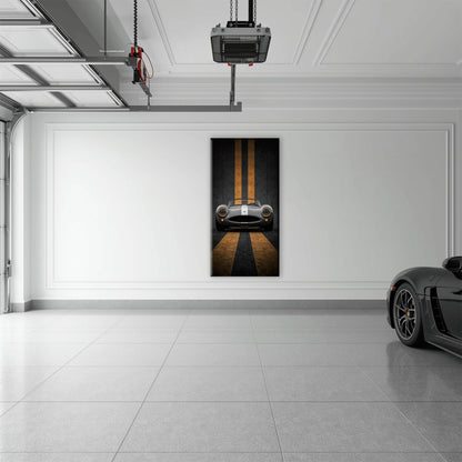 Shelby Cobra Wall Art | Vintage Sports Car Canvas Print | Garage Decor Cars