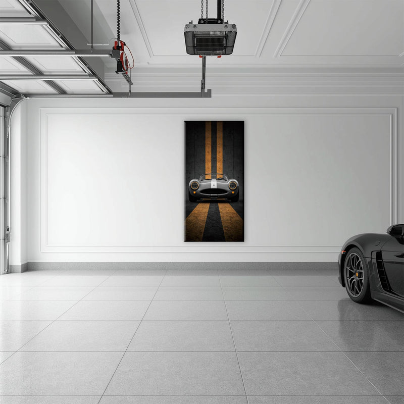 Shelby Cobra Wall Art | Vintage Sports Car Canvas Print | Garage Decor Cars