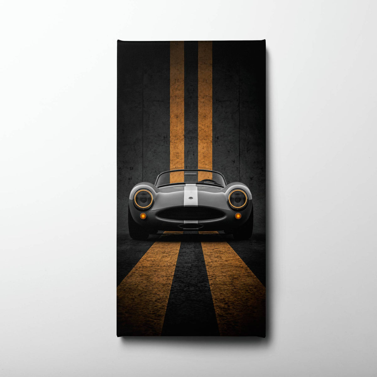 Shelby Cobra Wall Art | Vintage Sports Car Canvas Print | Garage Decor Cars