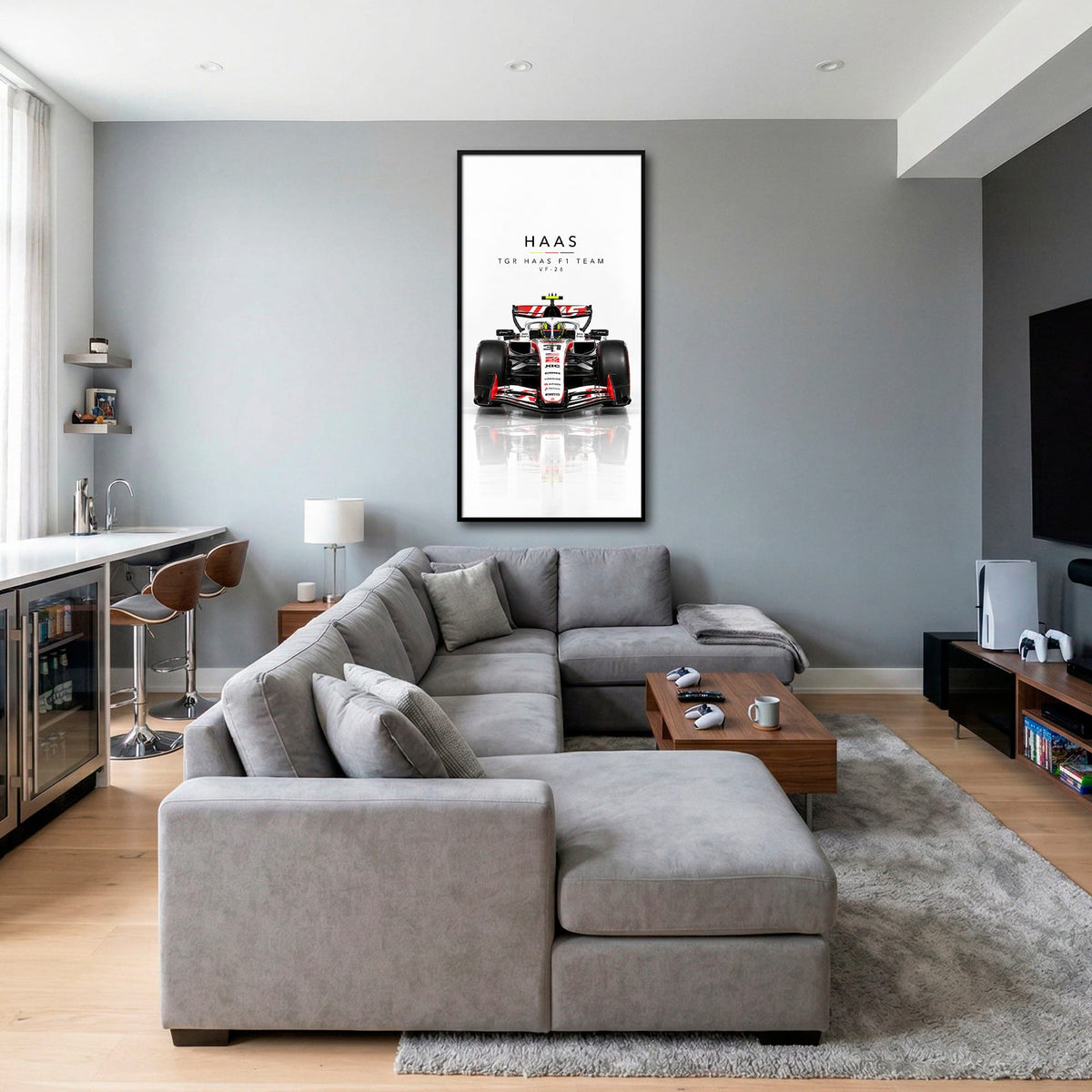TGR Haas F1 Team VF-26 Wall Art | Formula 1 Decor Cars