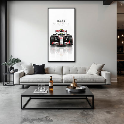 TGR Haas F1 Team VF-26 Wall Art | Formula 1 Decor Cars