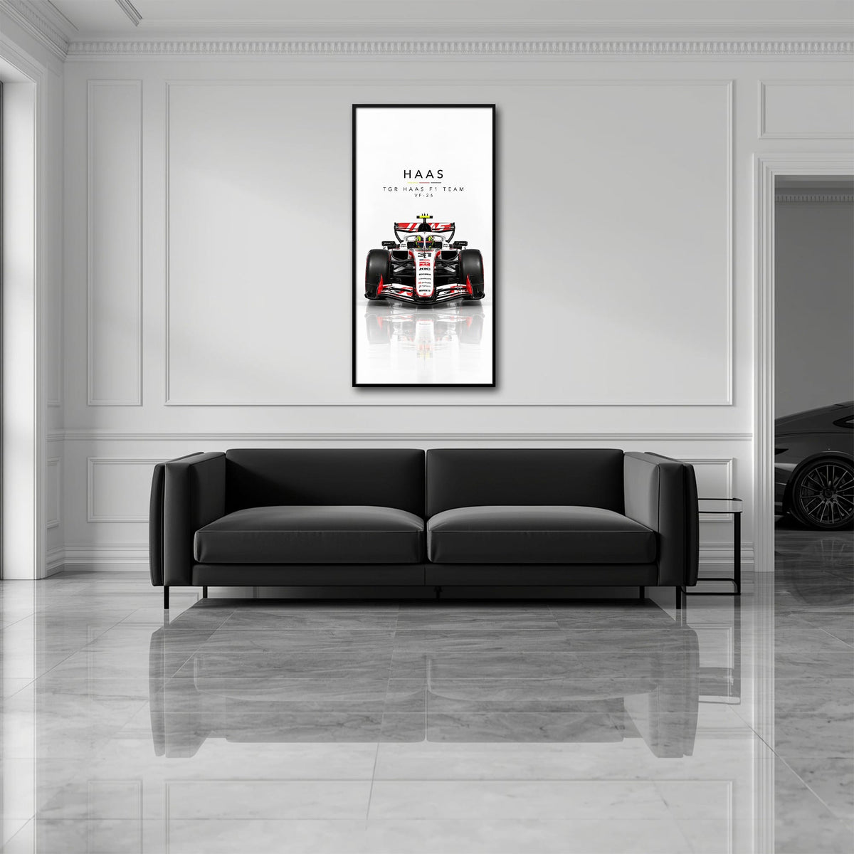 TGR Haas F1 Team VF-26 Wall Art | Formula 1 Decor Cars