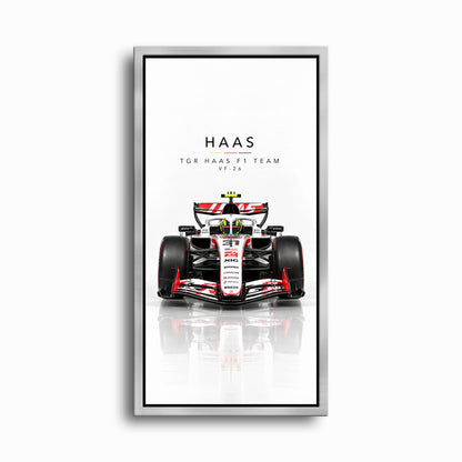 TGR Haas F1 Team VF-26 Wall Art | Formula 1 Decor Cars