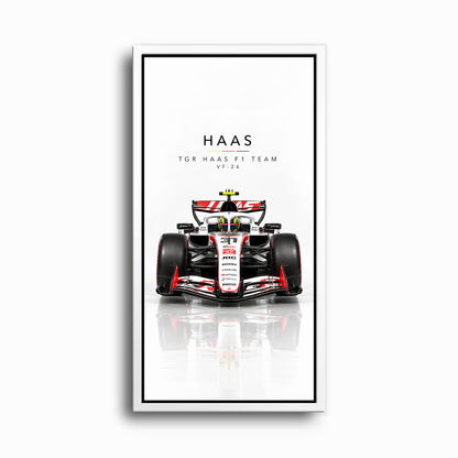 TGR Haas F1 Team VF-26 Wall Art | Formula 1 Decor Cars