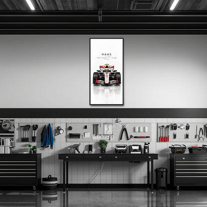 TGR Haas F1 Team VF-26 Wall Art | Formula 1 Decor Cars