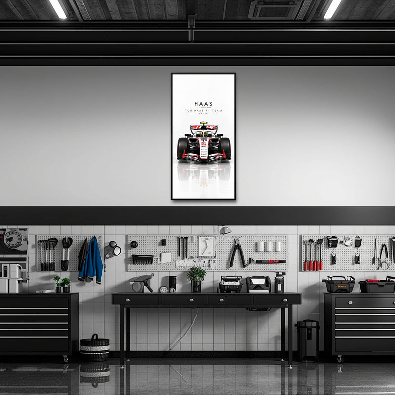 TGR Haas F1 Team VF-26 Wall Art | Formula 1 Decor Cars