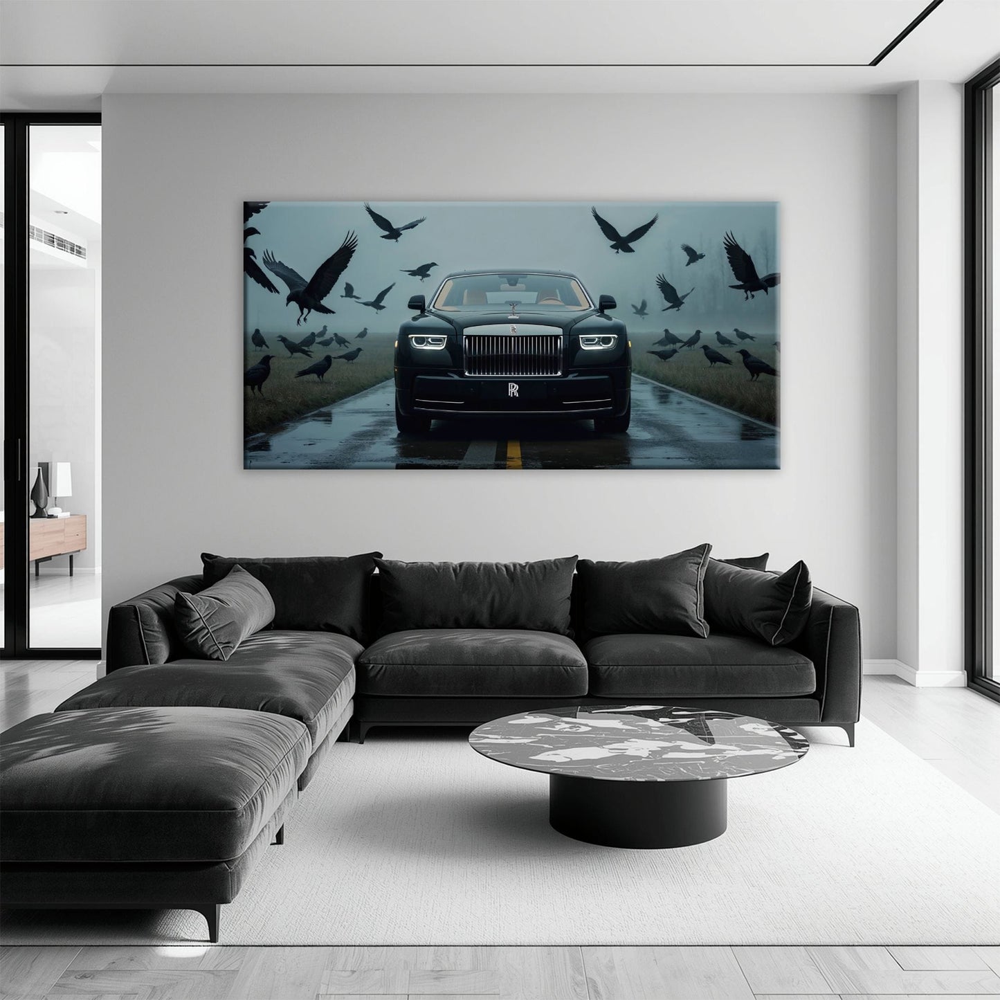 The Phantom King Rolls-Royce Mens Bedroom Wall Art Cars