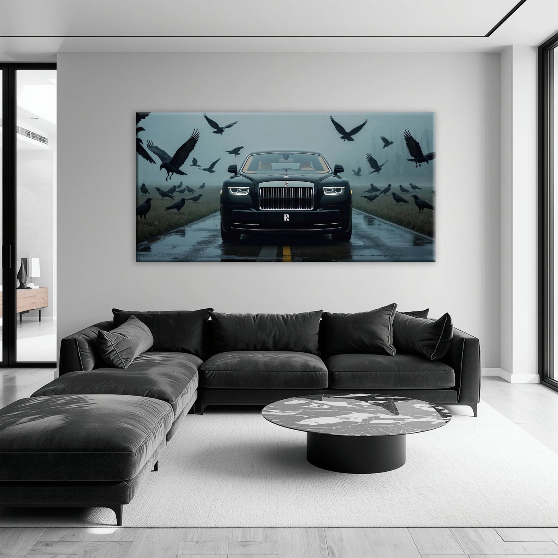 The Phantom King Rolls-Royce Mens Bedroom Wall Art Cars