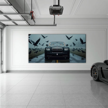 The Phantom King Rolls-Royce Mens Bedroom Wall Art Cars