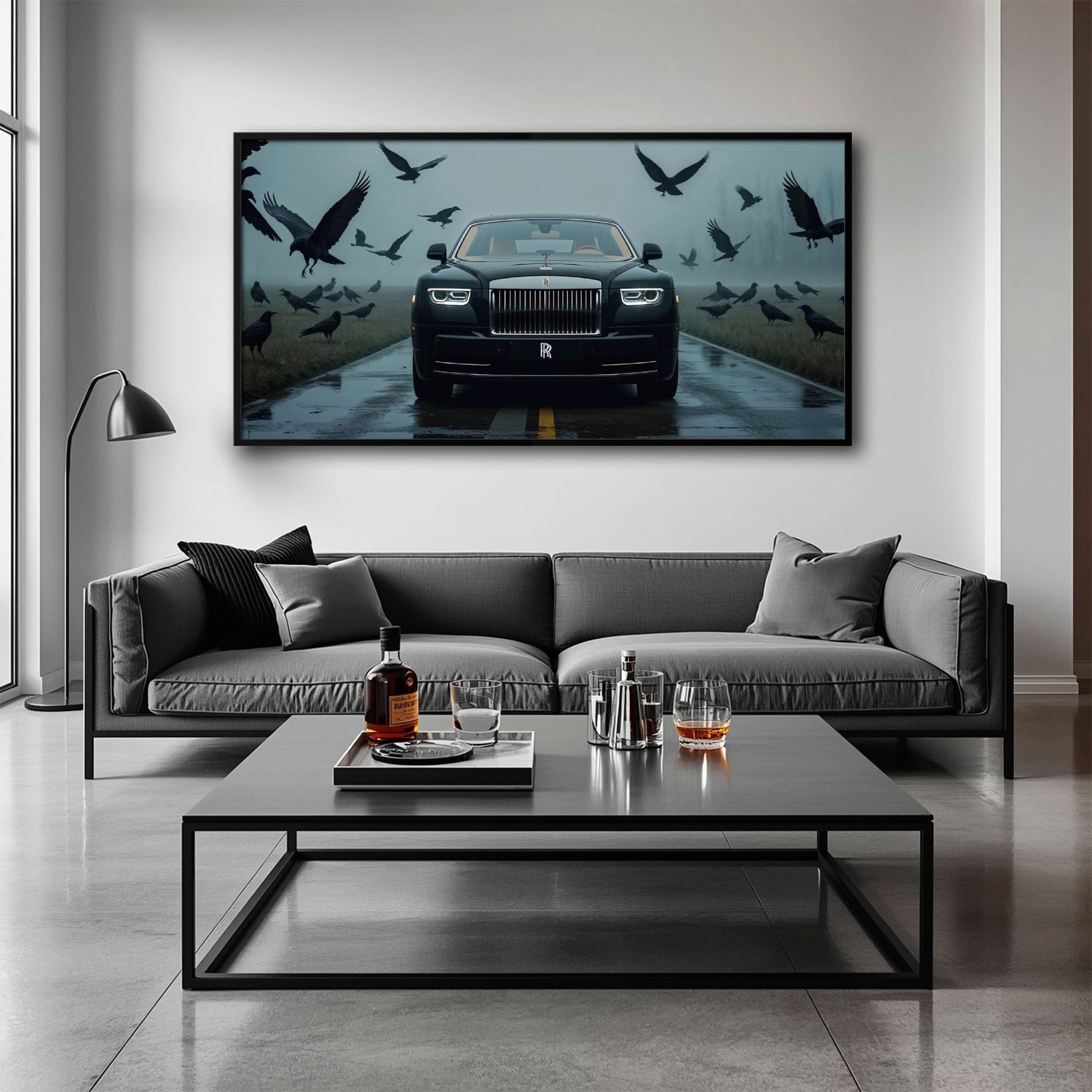 The Phantom King Rolls-Royce Mens Bedroom Wall Art Cars