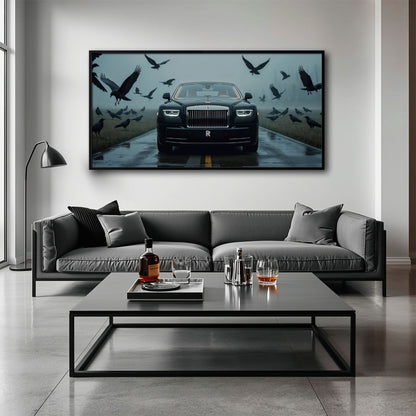 The Phantom King Rolls-Royce Mens Bedroom Wall Art Cars