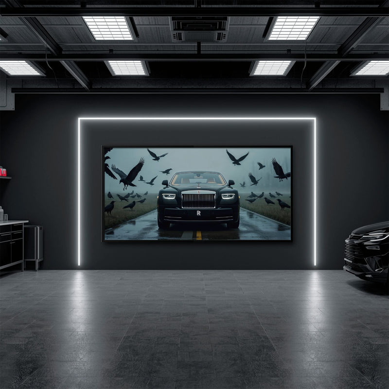 The Phantom King Rolls-Royce Mens Bedroom Wall Art Cars