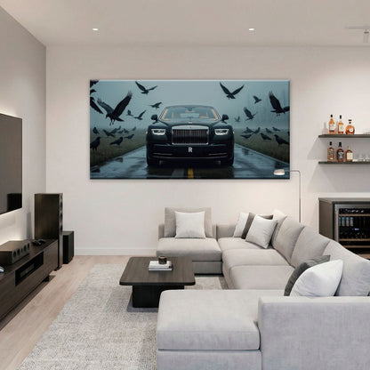 The Phantom King Rolls-Royce Mens Bedroom Wall Art Cars