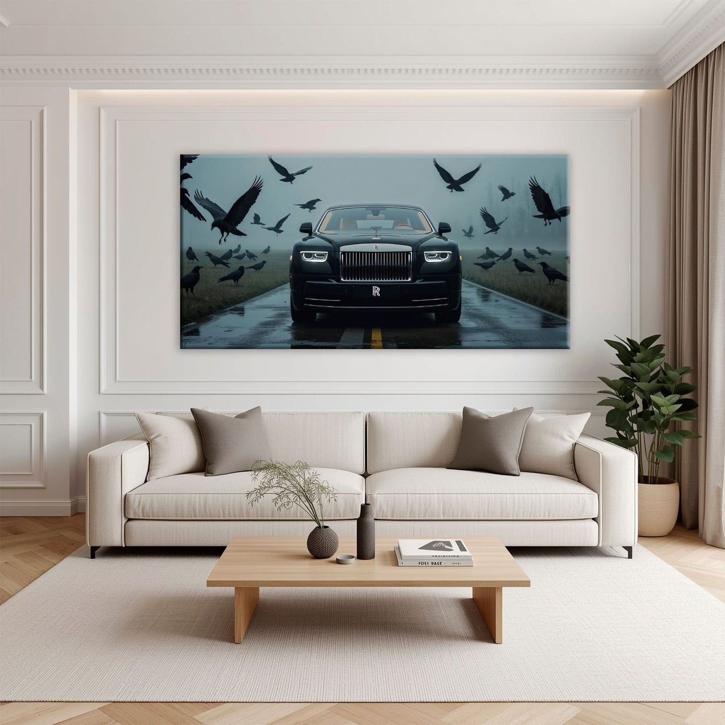 The Phantom King Rolls-Royce Mens Bedroom Wall Art Cars