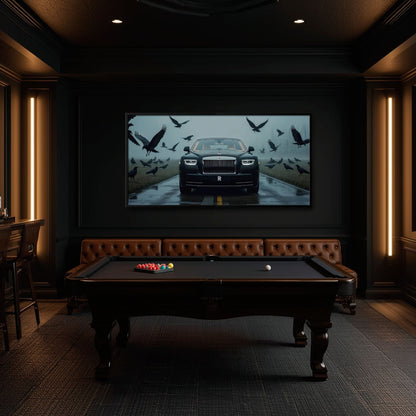 The Phantom King Rolls-Royce Mens Bedroom Wall Art Cars
