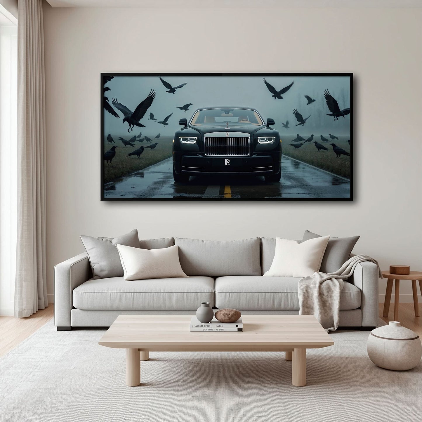 The Phantom King Rolls-Royce Mens Bedroom Wall Art Cars