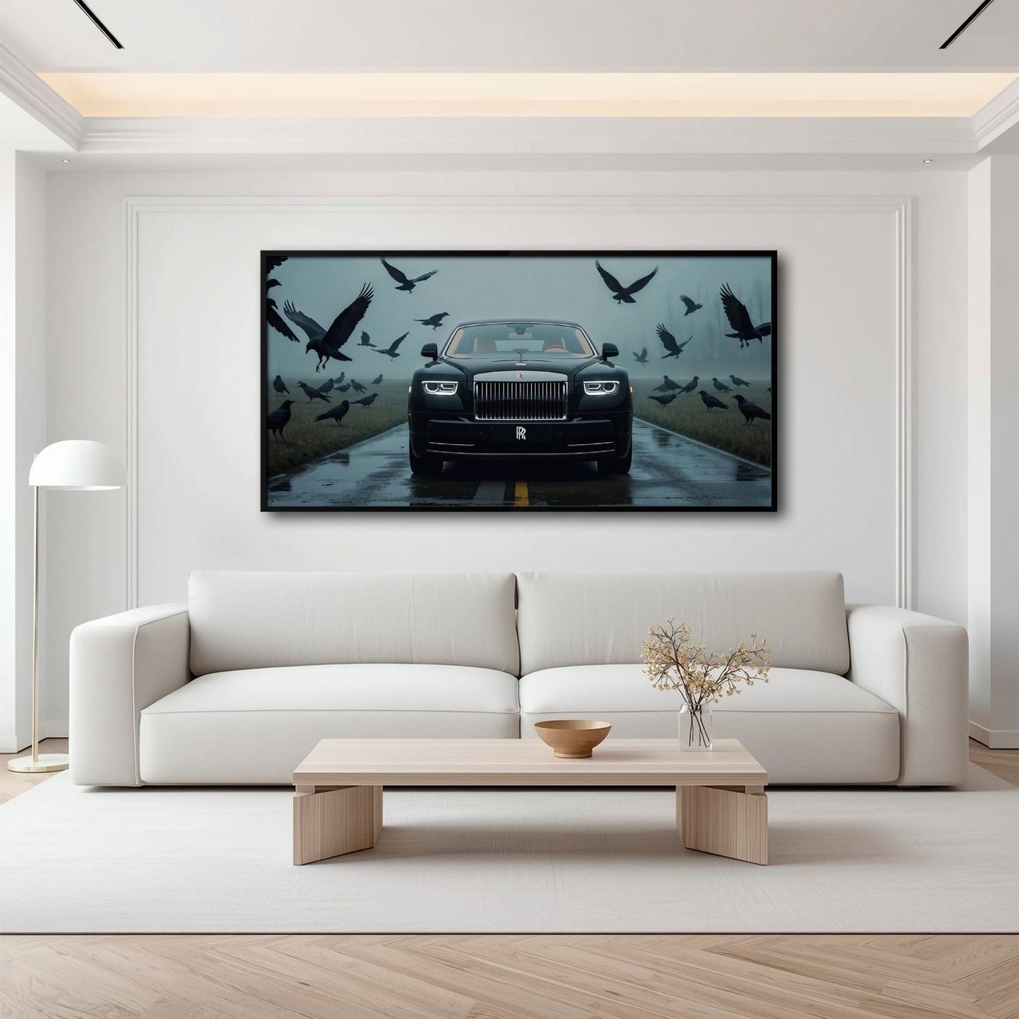 The Phantom King Rolls-Royce Mens Bedroom Wall Art Cars