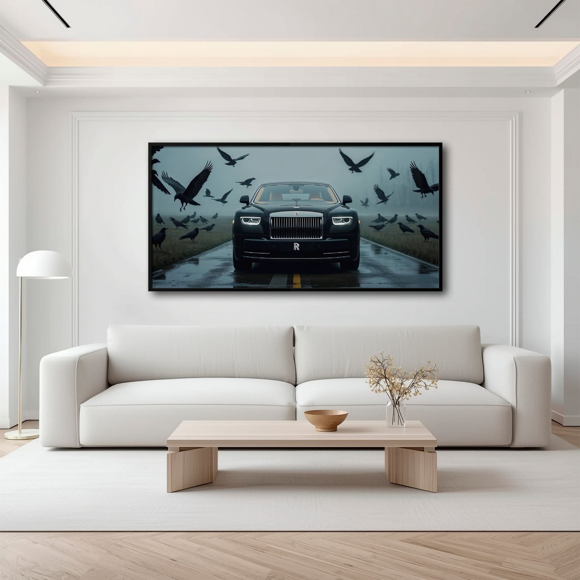 The Phantom King Rolls-Royce Mens Bedroom Wall Art Cars