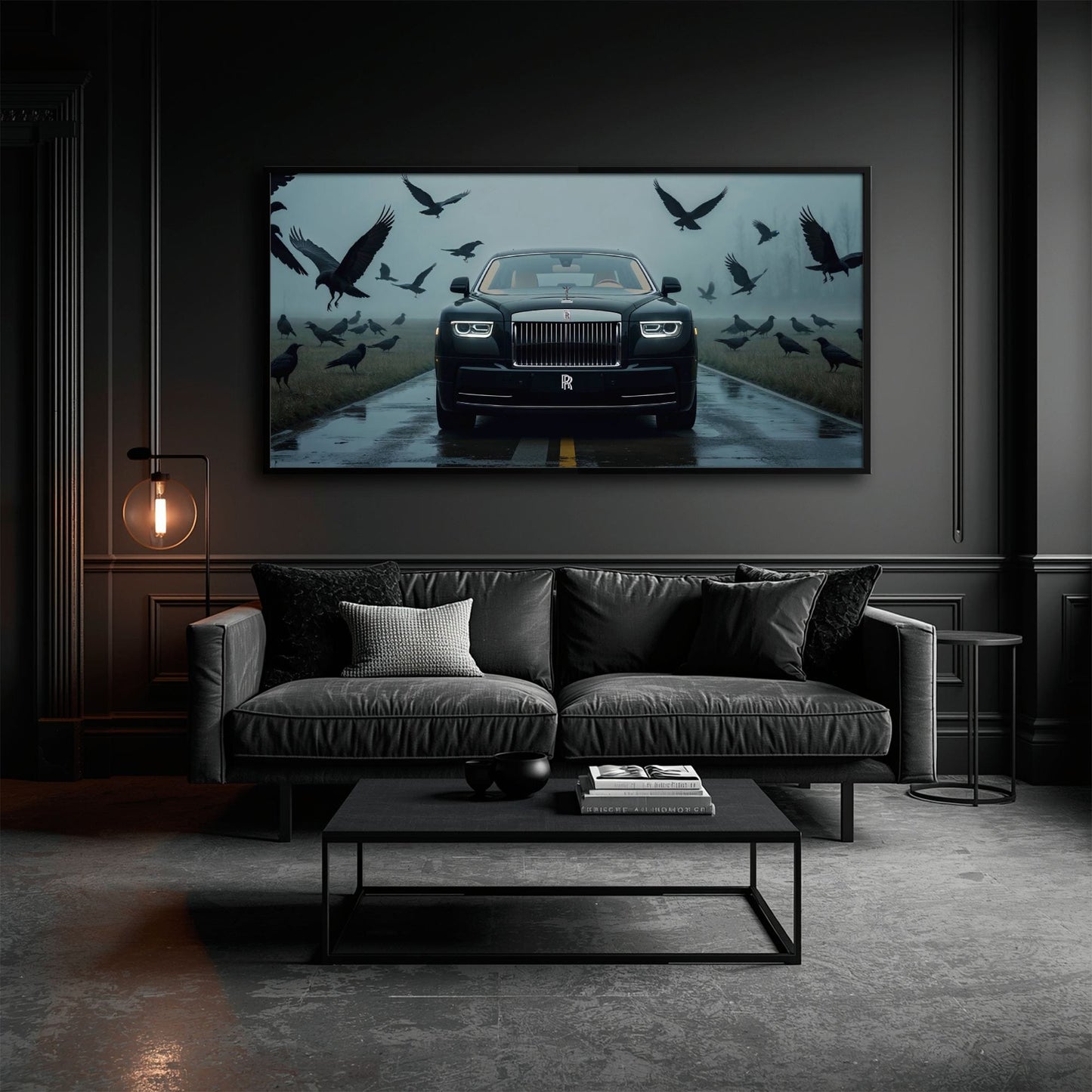 The Phantom King Rolls-Royce Mens Bedroom Wall Art Cars