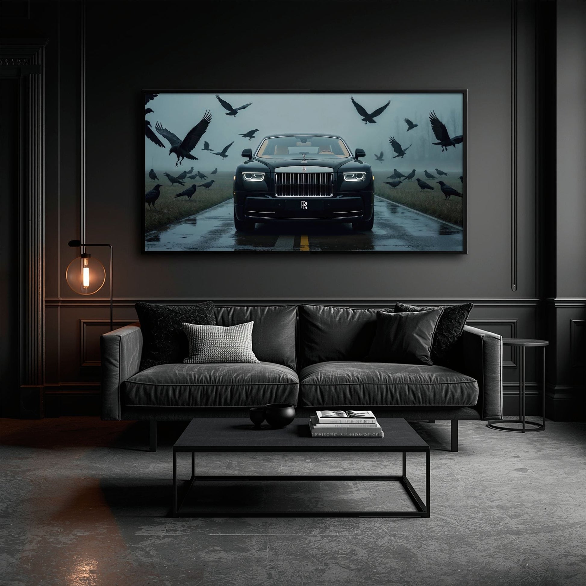 The Phantom King Rolls-Royce Mens Bedroom Wall Art Cars
