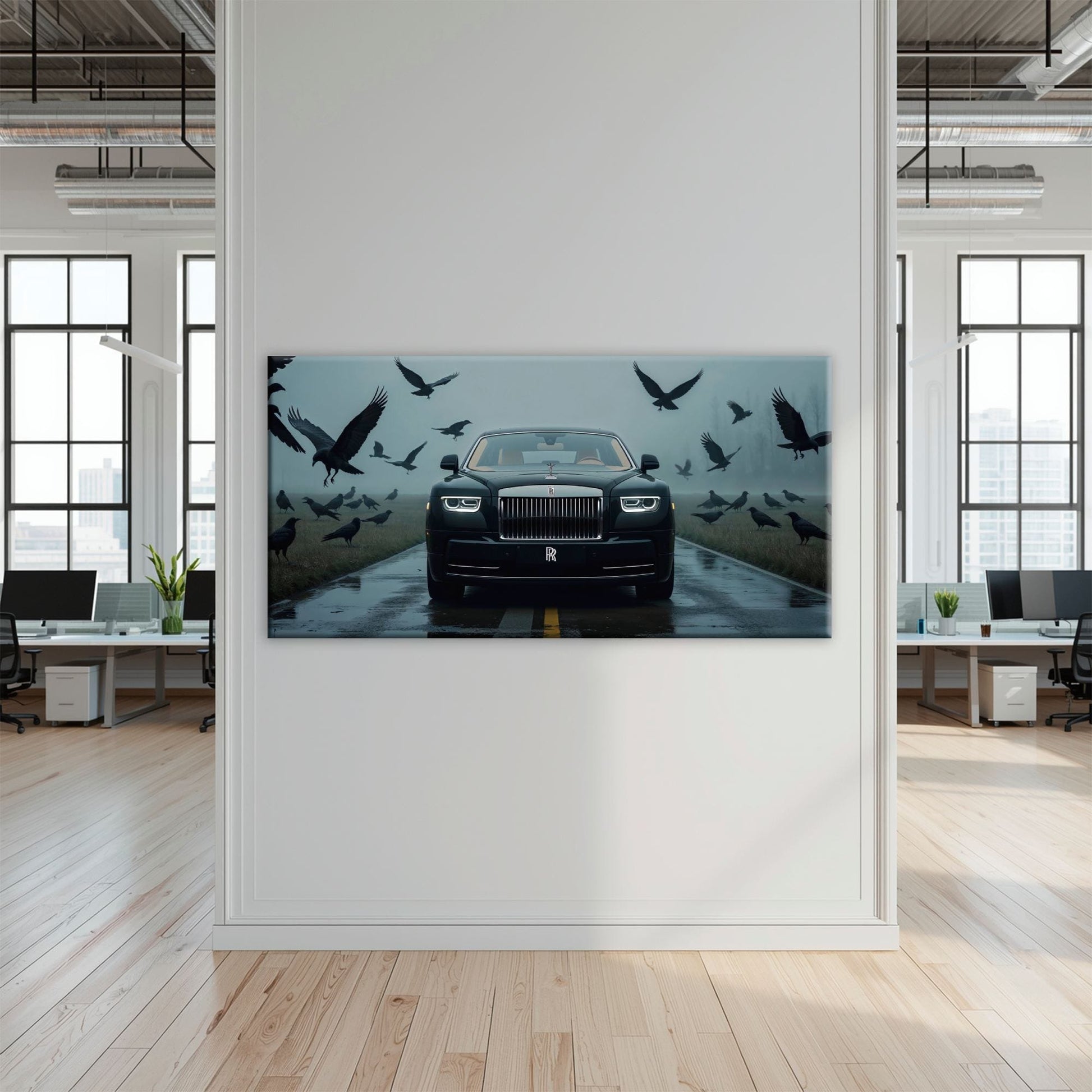 The Phantom King Rolls-Royce Mens Bedroom Wall Art Cars
