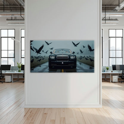 The Phantom King Rolls-Royce Mens Bedroom Wall Art Cars