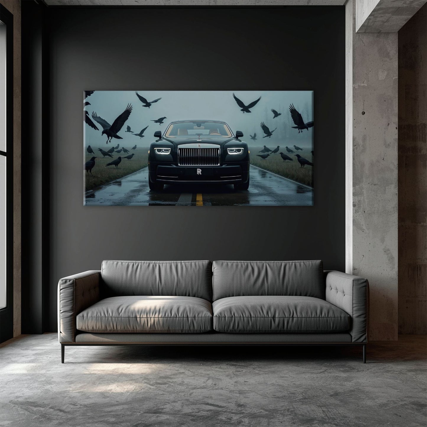 The Phantom King Rolls-Royce Mens Bedroom Wall Art Cars